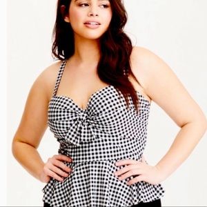 Torrid Adjustable Swim Top